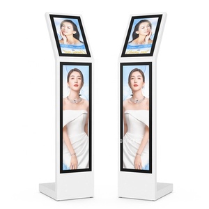 Kiosque tactile ultra-large attrayant avec écran tactile capacitif WiFi, PCAP, Android, LCD, sur pied, pour centre commercial numérique - Product Image 1