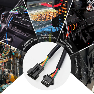 Faisceau de câbles automatisé à LED 4 5 6 broches mâle femelle pour automobile Faisceau de câbles électriques universel pour voiture - Product Image 6