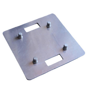 แผ่นฐานโครงถักอลูมิเนียมพร้อมขาตั้งในตัว แผ่นฐานสี่เหลี่ยมทนทานสำหรับระบบโครงถักไฟ งานอีเว้นท์ - Product Image 5