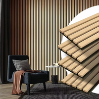 Panneaux muraux acoustiques en bois insonorisants de qualité supérieure pour bureaux, salles de conférence, hôtels et écoles