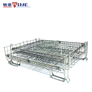 Nhiệm Vụ Nặng Nề <span class=keywords><strong>Euro</strong></span> Pallet Lồng Có Thể Gập Lại Dây <span class=keywords><strong>Container</strong></span> Nhẹ Thép <span class=keywords><strong>Euro</strong></span> Pallet Lồng OEM Nhà Cung Cấp Cho Vật Liệu Vật Nuôi - Product Image 3
