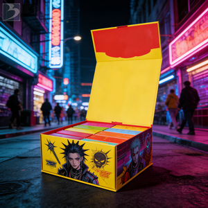 Boîtes à cigarettes en carton kraft recyclé imprimées sur mesure avec finition mate, emballage cadeau et artisanal, design élégant avec couvercle et base - Product Image 1
