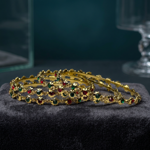 Brazalete Artesanal de Perlas de Imitación Chapado en Oro con Corte Esmeralda Geométrico de Moda, Microincrustaciones, para Mujer, Tradicional Nupcial - Product Image 3