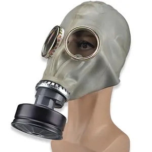 Respiratore a maschera antigas completo con filtro a carbone da 40mm a testa piena di ammoniaca EN136
