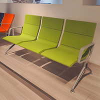 Chaise d'attente de haute qualité à prix abordable, chaise d'attente universelle pour aéroport, chaise d'attente pour salle d'attente d'hôpital
