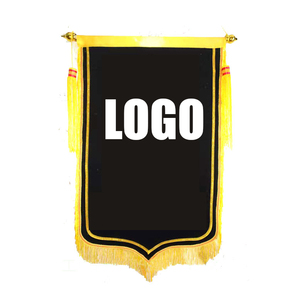 Xinrunjin Premium Cloth Gold Fringed Pennants Custom Logo-Corporate Achievements Brand Activations Honorary Events Digital - Product Image 3