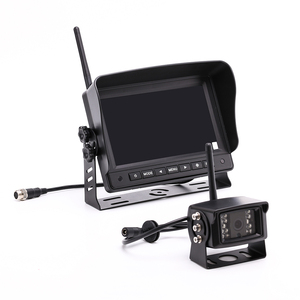 Sản xuất chuyên nghiệp an ninh không dây hệ thống giám sát xe đậu xe ngược Camera với màn hình - Product Image 1
