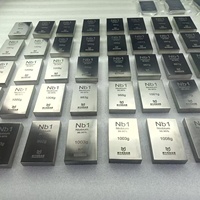 Lingot de Niobium Carré de Qualité Industrielle MSGP Pureté 99,95% avec Superconductivité Vente en Gros et Certificat de Test Complet