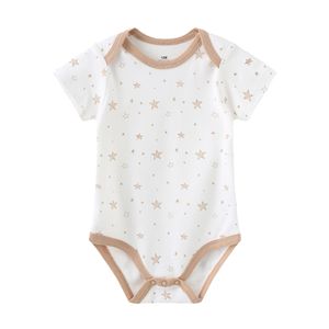 Set Personalizzati Zhengpai per Neonati, Abbigliamento Estivo per Bambini e Bambine, Tutina in Maglia 0-12 Mesi, Pantaloni, Pagliaccetto a Righe per Neonati - Product Image 3