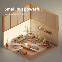 Portable 99.97% maison intelligente purificateur d'air filtre HEPA animaux de compagnie électrique grande pièce élimination de la fumée usage personnel plastique