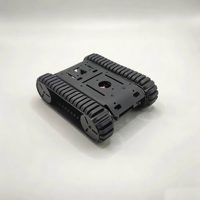 Châssis de voiture robotisée sur chenilles DIY, plateforme de char intelligent, kit éducatif de programmation Arduino, kit de construction électronique avec télécommande PS2