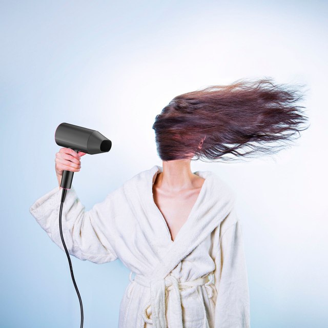 Portable Mini 2100 Watt Negative Ion BLDC High Speed Professional Salon Hair Dryer Fast Drying Hair Dryer