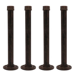 <strong>Pipe</strong> Shelf Brackets Heavy Duty Support I Decorative Metal Steel Wall Mounting Cast Iron <strong>Industrial</strong> Shelf <strong>Pipe</strong> Floating Brackets - Product Image 2