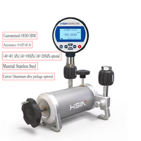 Bomba Manual Portátil de Calibración de Baja Presión HSIN619, Comparador de Presión Neumático Manual, Calibrador BSP NPT OEM