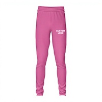 Özel Büyük Beden Yazlık Düz Ön Elastik Belli Pembe Beş Cepli Pantolon Mikro Esnek Hafızalı Kumaş %100 Polyester Spor Giyim