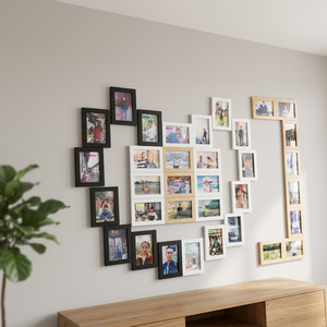 กรอบรูปไม้แม่เหล็กตกแต่งขายดี รุ่นเล็ก รหัส KA004-ผู้ผลิตขายส่ง - Product Image 3