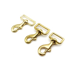 Ganci girevoli a molla con chiusura a moschettone per accessori per borsa in ottone a scatto ganci a scatto in ottone con gancio a scatto in ottone massiccio - Product Image 2