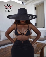 Maillot de bain personnalisé Maillot de bain deux pièces pour femme Maillot de bain tendance Vêtements de plage Bikini pour femme Bas Sxey