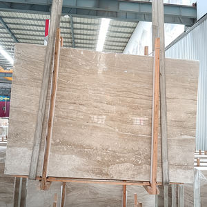 Tuiles de sol intérieures modernes en marbre blanc royal Diano italien poli TMZ pour hôtels, feuilles de placage mince en pierre - Product Image 1