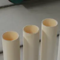 Tubo de cerâmica de alumina de grande diâmetro, alta pureza 99% al2o3 para forno de tubo de tubulação