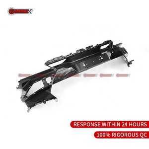 OEM Style Dry Carbon Fiber Front Middle Lip Spoiler for Lotus Eletre Real PrePreg Carbon Center Splitter - Product Image 5