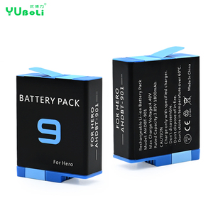 <span class=keywords><strong>Batterie</strong></span> de caméra d'action OEM 1800mAh AHDBT-901 AHDBT901 pour batteries numériques <span class=keywords><strong>GoPro</strong></span> <span class=keywords><strong>Hero</strong></span> <span class=keywords><strong>9</strong></span> - Product Image 1