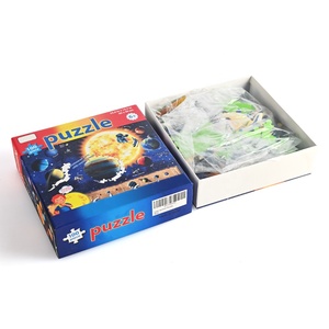 Tùy chỉnh in ấn ghép hình câu đố 100 miếng ghép hình bảng giấy các tông ghép hình câu đố cho cậu bé và cô gái Câu Đố 100pcs - Product Image 3