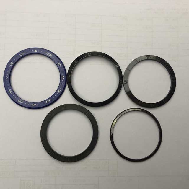 High Quality Customized Ceramic Watch Bezel Insert and Dial for Men's Watches