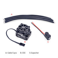 Le dernier contrôleur sans balais Surpass Hobby Rocket PRO 160A ESC pour jouets de contrôle radio de voitures 1/10th rc