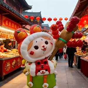 CS242 Weather-resistant Fiberglass Cat Astronaut Sculpture Commercial Mall <b>Ornament</b> Indoor Outdoor City Landmark Art Statues - Product Image 2