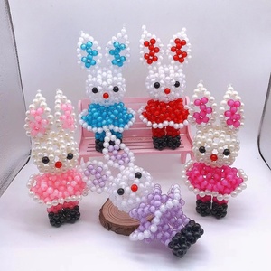 Porte-clés Lapin Géant Personnalisé Fait Main pour Décoration Maison, Breloque de Sac, Cadeau d'Anniversaire Fille, Souvenir de Remise de Diplôme - Product Image 2