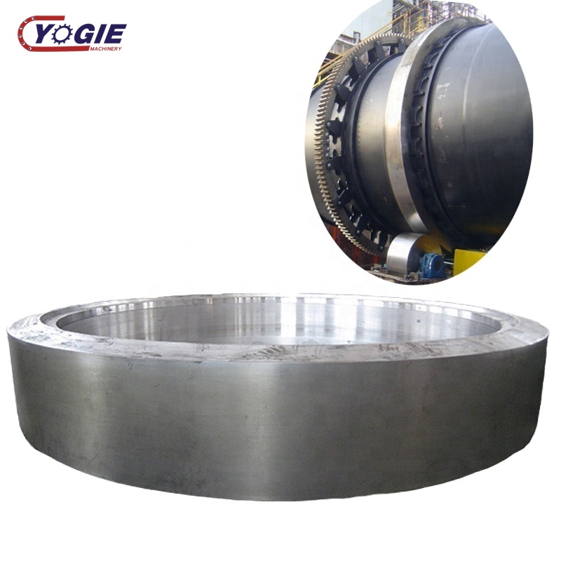 Заводская ковка большого диаметра, легированная сталь, кольцо для установки в бетонную печь с большим диаметром