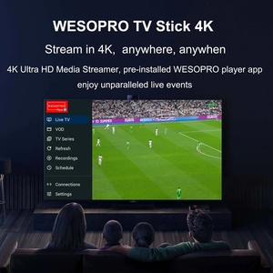 Clé TV Intelligente WESOPRO G2 <span class=keywords><strong>Lite</strong></span> Plus Android pour Lecteur Multimédia <span class=keywords><strong>IPTV</strong></span> avec 1Go/2Go RAM 8Go ROM Wi-Fi 2.4GHz/5.0GHz 4K Fire Mi Stick - Product Image 5