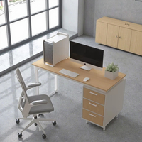 Table de bureau durable à cadre blanc de bureau d'ordinateur moderne Offre Spéciale avec assemblage facile extensible-Factory Direct