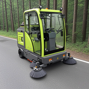 Mini camión de vacío eléctrico compacto de 48V, barredora de suelo de garaje grande de alta eficiencia, nueva Mini limpieza de suelo de garaje de carretera - Product Image 2