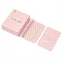 Cartes de Prière Chrétiennes Personnalisées, Inspirantes, de Haute Qualité, Cartes de Bénédiction de Dieu, Cartes avec Versets Bibliques