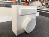 Machine de découpe automatique de blocs de mousse CNC Rongchi, découpeuse de mousse à fil chaud 3D avec moteur, contrôle PLC Mach3, 3000x1300x1300mm