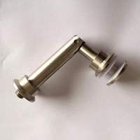 Support de main courante en acier inoxydable 304 pour balustrades en verre