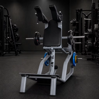 Machine de musculation pour squats REYK - En métal et acier inoxydable, entraîneur de force pour triceps, usage universel, domicile, unisexe, fessiers, mollets