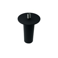 Pieds de meuble en fer métallique robustes contemporains Pieds de canapé Lit Support cylindrique Accessoires de quincaillerie pour chaise/lit