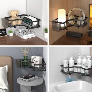 חם מכירה חמה מפינת נירוסטה מודרנית משולש ברזל אמנות אחסון חדר רחצה באגני כמות גדולה עבור שירותים - Product Image 3