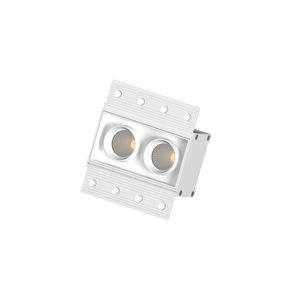 Spot encastré LED multi-têtes 1 2 3 4 points d'éclairage, luminaire de <span class=keywords><strong>plafond</strong></span> fixe encastré pour intérieur, anti-éblouissement - Product Image 1