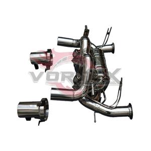 Sistema de Escape con Silenciador Catback Valvetronic de Acero Inoxidable para Lamborghini Aventador SVJ Edición Valved - Product Image 1