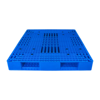 Palettes en plastique HDPE/PP 100% durables pour petites pharmacies, à entrée 4 voies, empilables, pour stockage industriel
