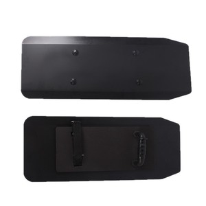 Escudo Táctico de Aleación de Aluminio Negro, Equipo de Protección y Defensa Personal - Product Image 2