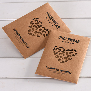 Sobres para Calcetines Personalizados, Embalaje al por Mayor, Caja <span class=keywords><strong>de</strong></span> Sobres <span class=keywords><strong>de</strong></span> Papel Kraft Biodegradable - Product Image 4