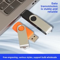 Flashdisk USB Custom Best Seller 1GB 2GB 4GB 8GB 16GB 32GB 64GB 128GB Memory Stick Disk Logo Pen Drive Swivel USB Flash Drive