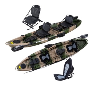 <span class=keywords><strong>Kayak</strong></span> <span class=keywords><strong>de</strong></span> Pesca Familiar para 3 Personas LSF <span class=keywords><strong>de</strong></span> Oferta, 12 Pies <span class=keywords><strong>de</strong></span> Plástico para Travesía en <span class=keywords><strong>Mar</strong></span> con Asiento Trasero o Silla para Uso en Ríos - Product Image 1