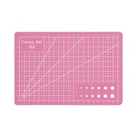 Tapis de découpe double face A5 en PVC de 3 mm d'épaisseur, protection de bureau avec grille de mesure pour travaux manuels, loisirs créatifs et modélisme