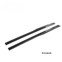 Kit d'extensions de jupes latérales en fibre de carbone pour Volkswagen VW GOLF VII 7 MK7 R R-LINE 14-17